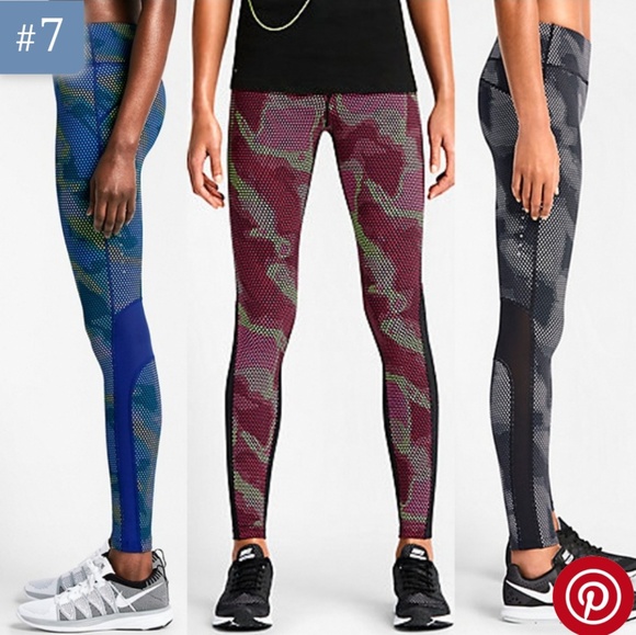 NIKE EPIC Lux Running Mesh Legging Tights - Picture 2 of 8